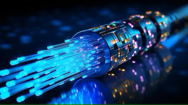 Fiberoptics Fusion Spliced